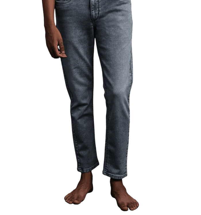 Light Grey Ankle Jeans