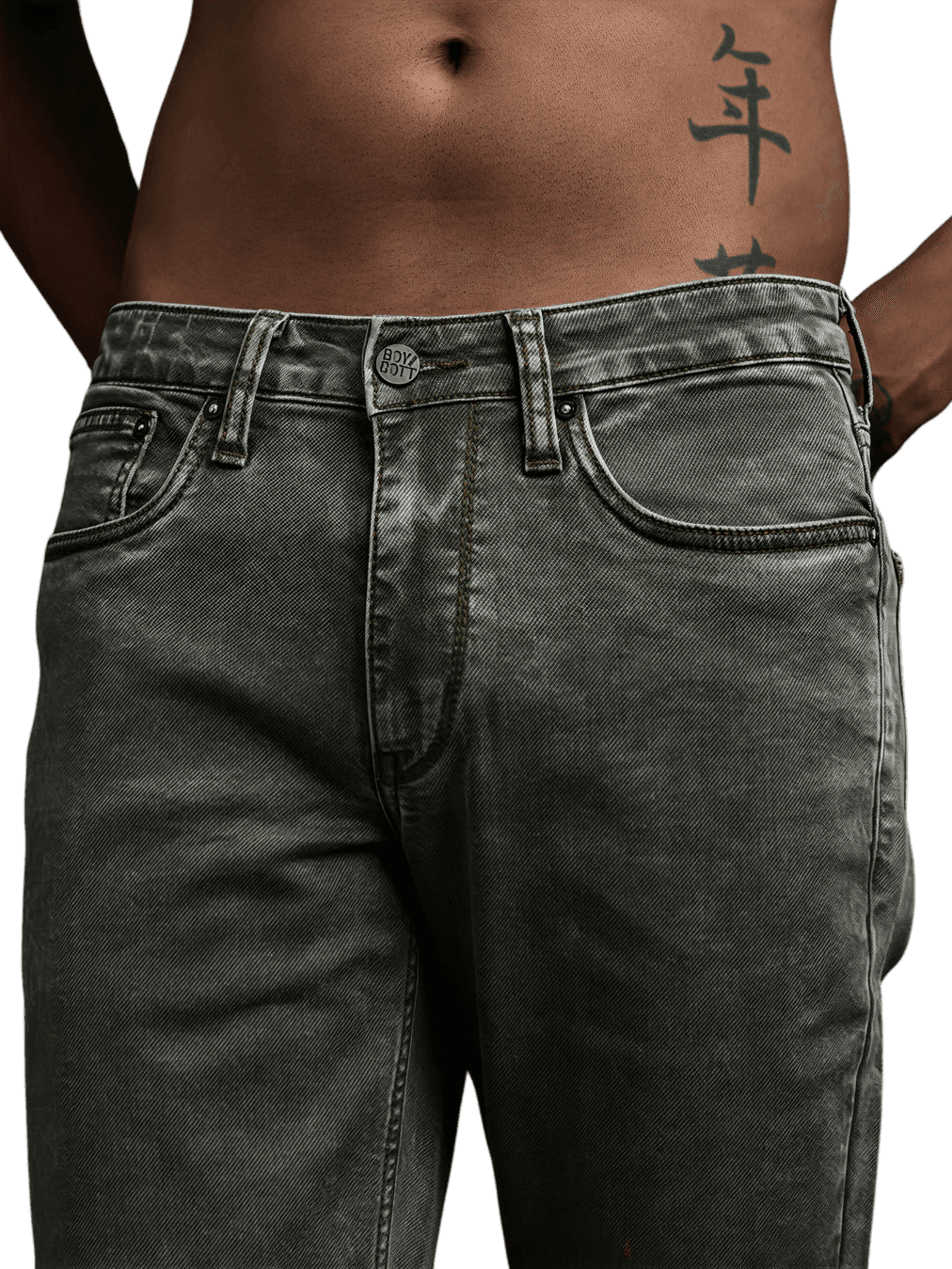 Light Grey Ankle Jeans